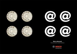 博世平面广告设计 国际国内经典平面广告鉴赏