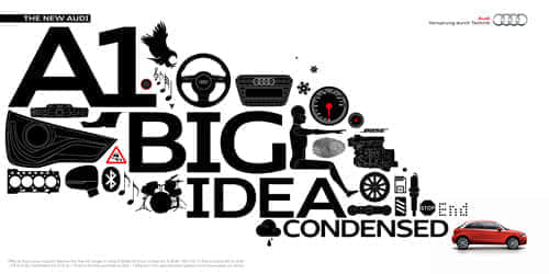 70个创意汽车广告 – 国外平面设计大师的作品
